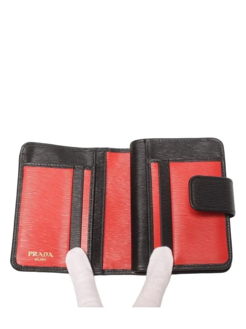 Prada Bifold Wallet Black - Picture 5 of 10
